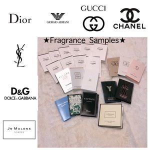 Luxury Fragrance Samples Chanel Gucci Dior D&G